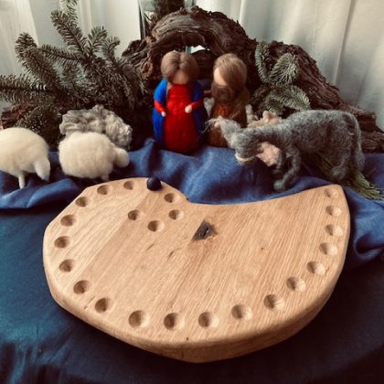 Adventi évszakasztal